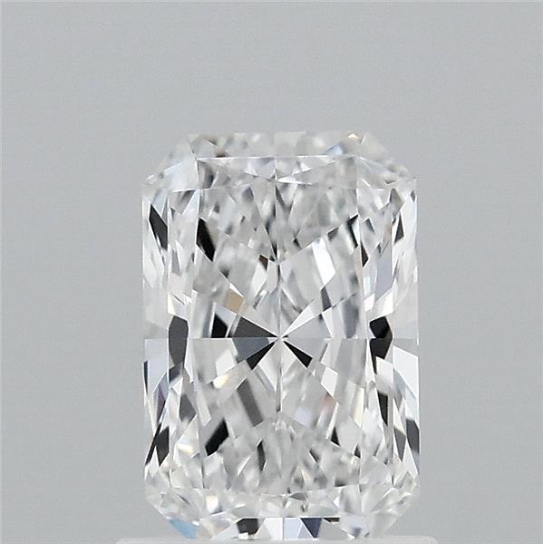 1.11 Carat Radiant Shaped, Ideal Cut, D Color, VVS1 Clarity, IGI Certified Lab Grown Diamond