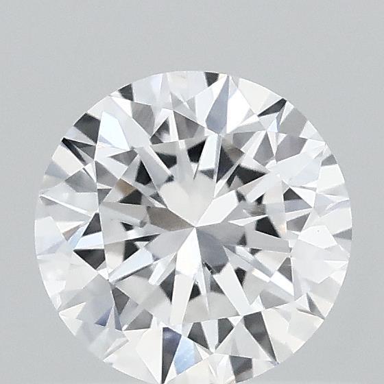 0.48 Carat Round Shaped, Excellent Cut, D Color, VVS2 Clarity, IGI Certified Lab Grown Diamond