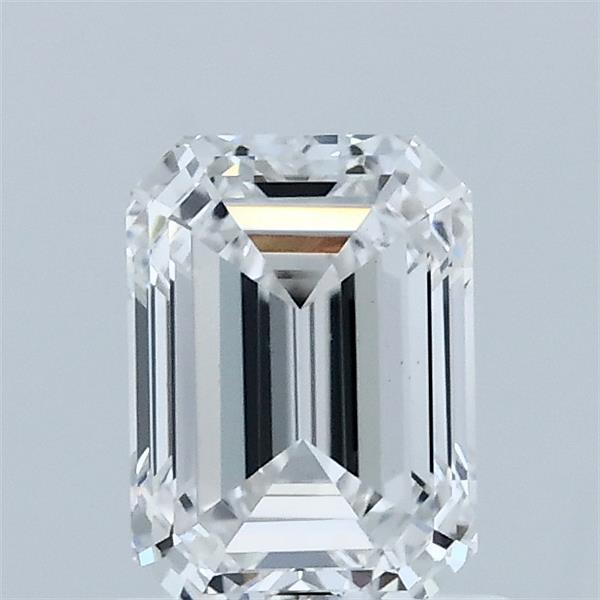 1.09 Carat Emerald Shaped, Ideal Cut, D Color, VS1 Clarity, IGI Certified Lab Grown Diamond