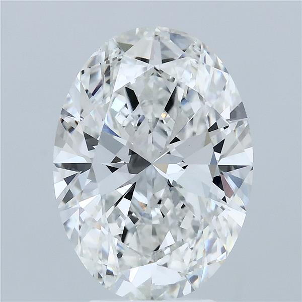 4.50 Carat Oval Shaped, Ideal Cut, F Color, VVS2 Clarity, IGI Certified Lab Grown Diamond