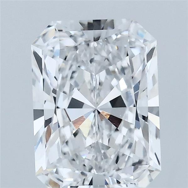 2.09 Carat Radiant Shaped, Ideal Cut, D Color, VVS2 Clarity, IGI Certified Lab Grown Diamond