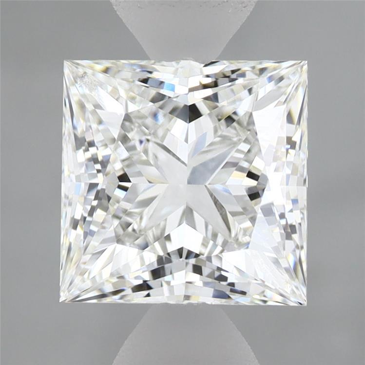 1.98 Carat Princess Shaped, Ideal Cut, E Color, VVS2 Clarity, IGI Certified Lab Grown Diamond