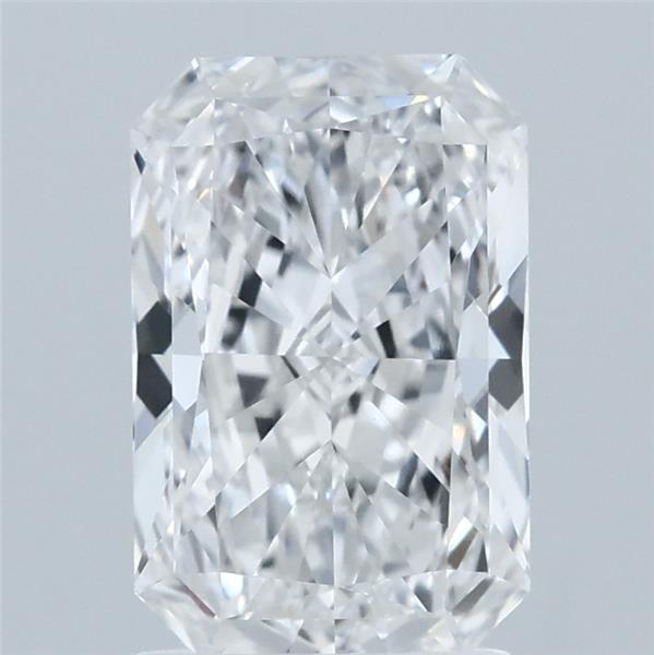 2.07 Carat Radiant Shaped, Ideal Cut, E Color, IF Clarity, IGI Certified Lab Grown Diamond