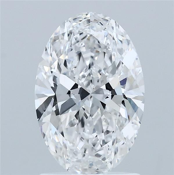 1.50 Carat Oval Shaped, Ideal Cut, E Color, VVS2 Clarity, IGI Certified Lab Grown Diamond