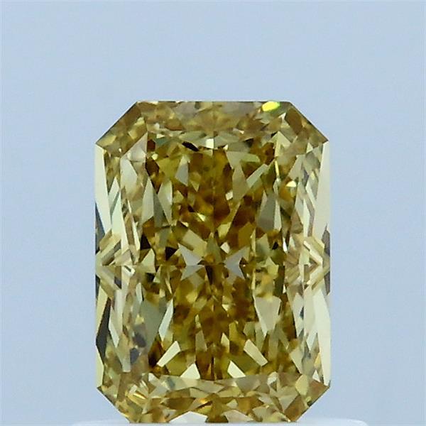 1.02 Carat Radiant Shaped, Excellent Cut, FANCY INTENSE YELLOW Color, VS1 Clarity, IGI Certified Lab Grown Diamond