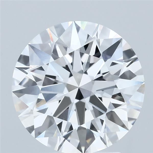 3.02 Carat Round Shaped, Ideal Cut, E Color, VVS2 Clarity, IGI Certified Lab Grown Diamond