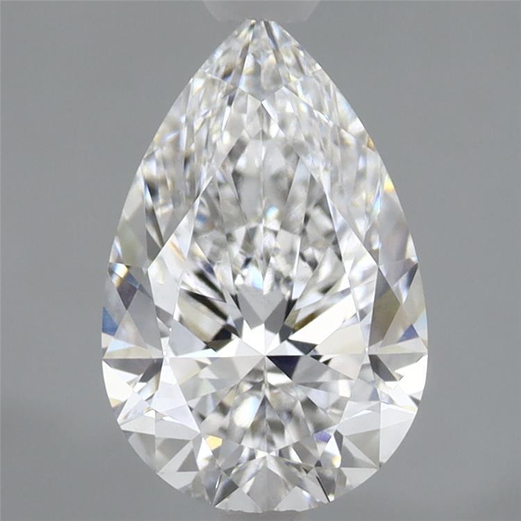 1.87 Carat Pear Shaped, Ideal Cut, E Color, VS1 Clarity, IGI Certified Lab Grown Diamond
