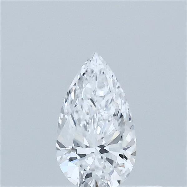 0.31 Carat Pear Shaped, Ideal Cut, D Color, VVS2 Clarity, IGI Certified Lab Grown Diamond