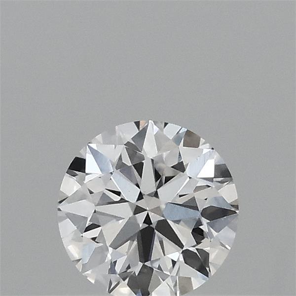 0.38 Carat Round Shaped, Excellent Cut, D Color, VVS2 Clarity, IGI Certified Lab Grown Diamond