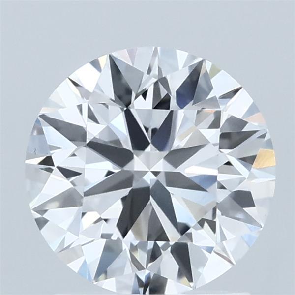 1.57 Carat Round Shaped, Ideal Cut, D Color, VS1 Clarity, IGI Certified Lab Grown Diamond