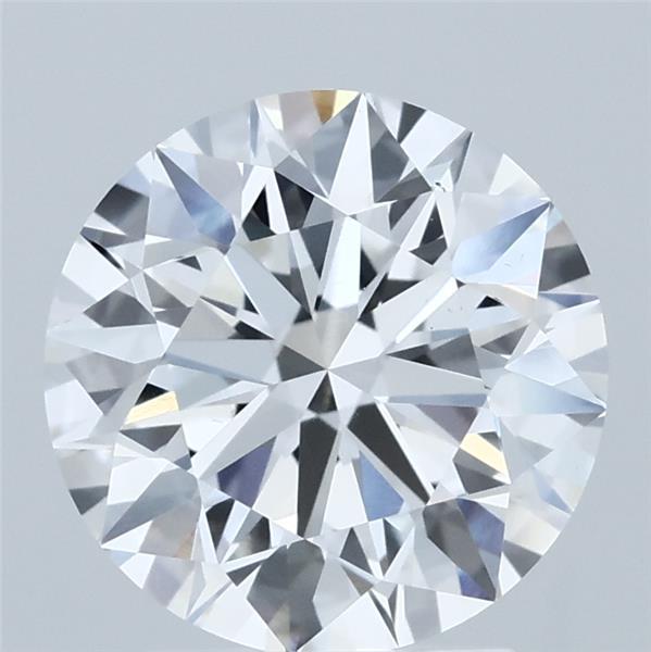 2.70 Carat Round Shaped, Excellent Cut, D Color, VS1 Clarity, IGI Certified Lab Grown Diamond