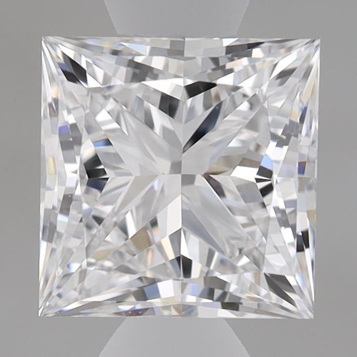 1.02 Carat Princess Shaped, Ideal Cut, E Color, IF Clarity, IGI Certified Lab Grown Diamond