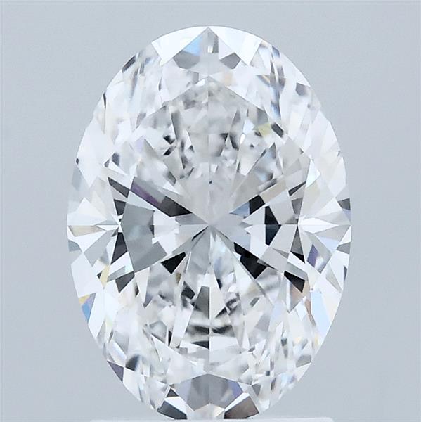 1.89 Carat Oval Shaped, Ideal Cut, D Color, VVS1 Clarity, IGI Certified Lab Grown Diamond