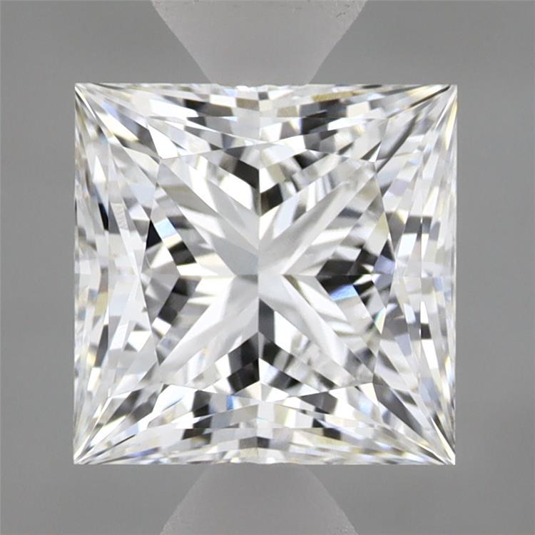 2.23 Carat Princess Shaped, Ideal Cut, D Color, VVS2 Clarity, IGI Certified Lab Grown Diamond