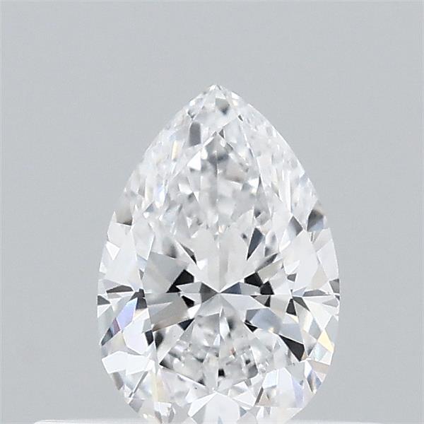 0.36 Carat Pear Shaped, Ideal Cut, D Color, VS1 Clarity, IGI Certified Lab Grown Diamond