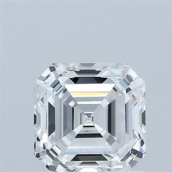1.03 Carat Asscher Shaped, Ideal Cut, D Color, VVS2 Clarity, IGI Certified Lab Grown Diamond
