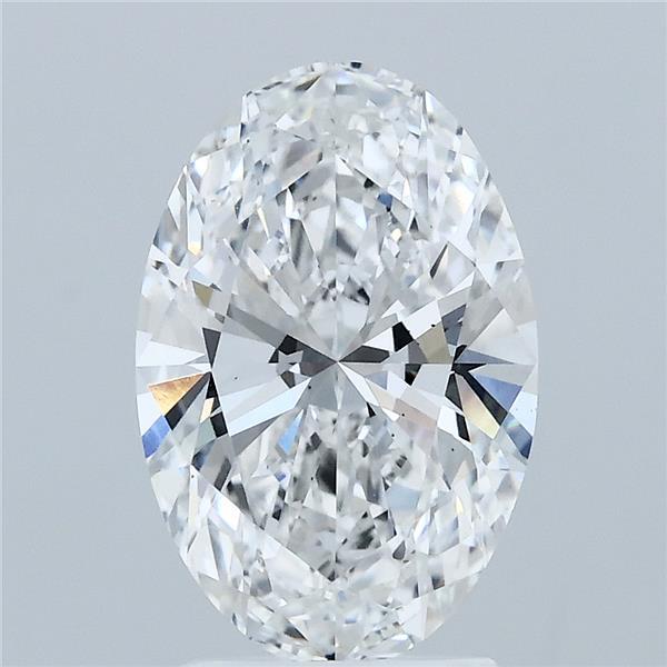 2.50 Carat Oval Shaped, Ideal Cut, D Color, VS2 Clarity, IGI Certified Lab Grown Diamond
