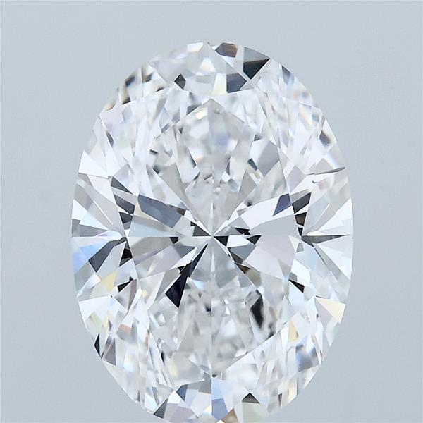 3.40 Carat Oval Shaped, Ideal Cut, D Color, VVS2 Clarity, IGI Certified Lab Grown Diamond