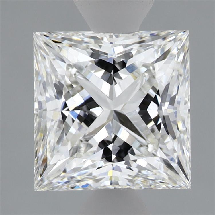 2.24 Carat Princess Shaped, Ideal Cut, E Color, VVS2 Clarity, IGI Certified Lab Grown Diamond