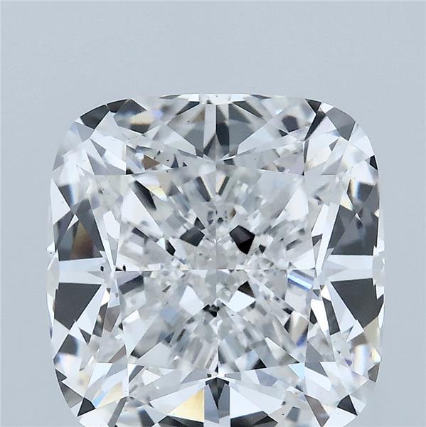 5.10 Carat Cushion Shaped, Ideal Cut, D Color, VS2 Clarity, IGI Certified Lab Grown Diamond