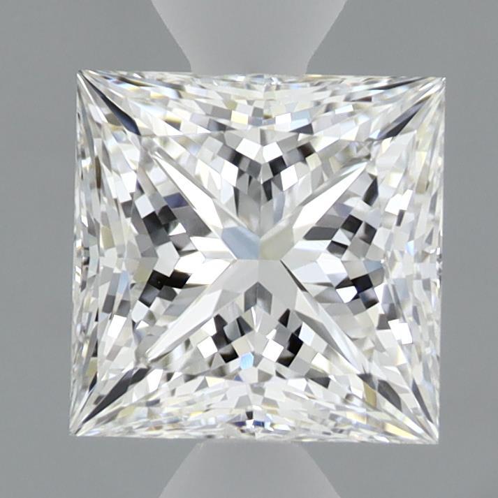1.54 Carat Princess Shaped, Ideal Cut, E Color, VVS2 Clarity, IGI Certified Lab Grown Diamond