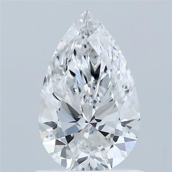 1.00 Carat Pear Shaped, Ideal Cut, E Color, VVS1 Clarity, IGI Certified Lab Grown Diamond