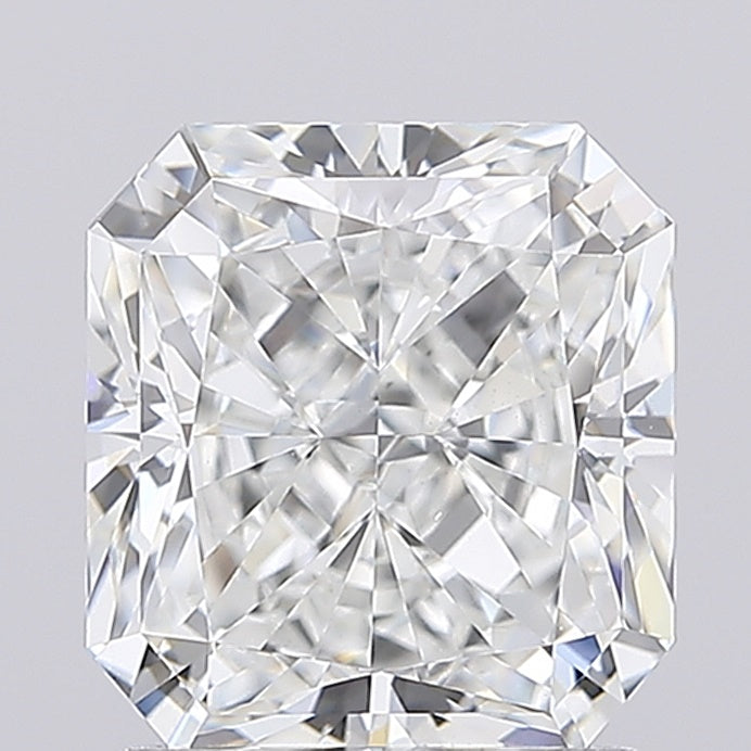 2.00 Carat Radiant Shaped, Very Good Cut, E Color, VS1 Clarity, IGI Certified Lab Grown Diamond