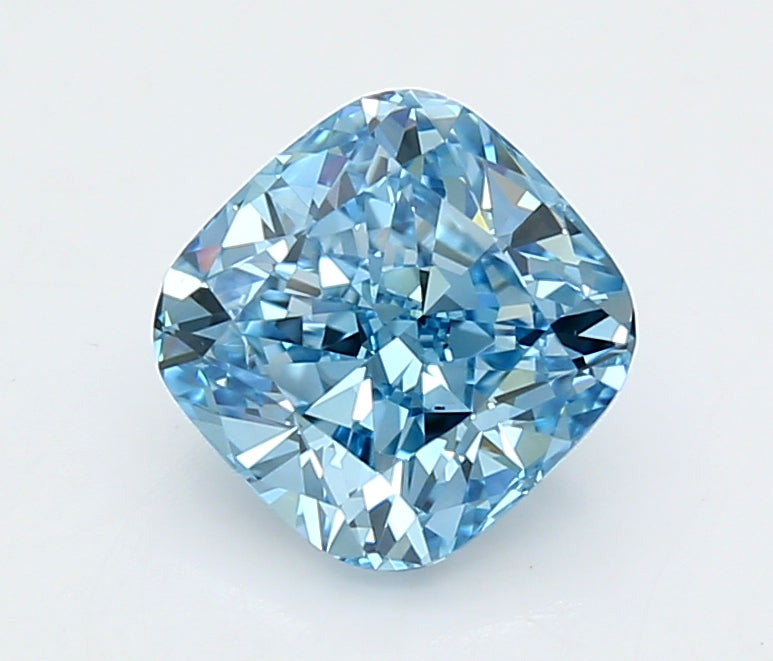 2.03 Carat Cushion Shaped, Ideal Cut, VVS2 Clarity, IGI Certified Lab Grown Diamond