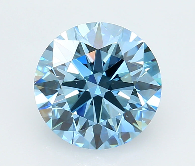 2.27 Carat Round Shaped, Ideal Cut, VS2 Clarity, IGI Certified Lab Grown Diamond