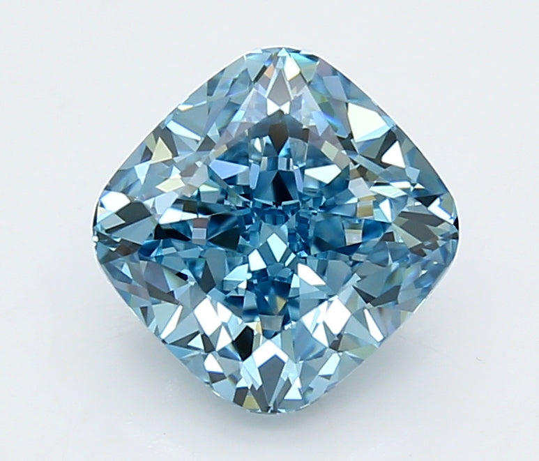 2.75 Carat Cushion Shaped, Ideal Cut, VVS1 Clarity, IGI Certified Lab Grown Diamond