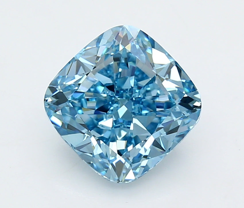 3.01 Carat Cushion Shaped, Ideal Cut, VS1 Clarity, IGI Certified Lab Grown Diamond