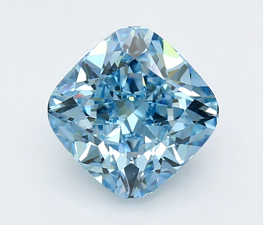 3.03 Carat Cushion Shaped, Ideal Cut, VVS2 Clarity, IGI Certified Lab Grown Diamond
