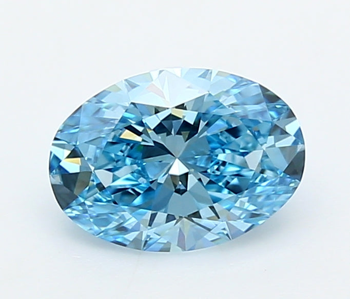 1.29 Carat Oval Shaped, Ideal Cut, VVS2 Clarity, IGI Certified Lab Grown Diamond