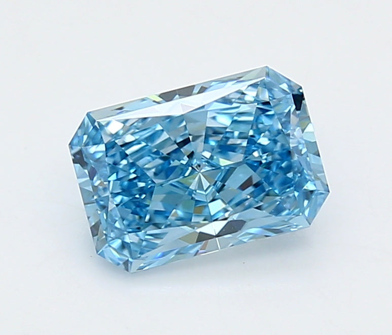 1.52 Carat Radiant Shaped, Ideal Cut, VVS2 Clarity, IGI Certified Lab Grown Diamond