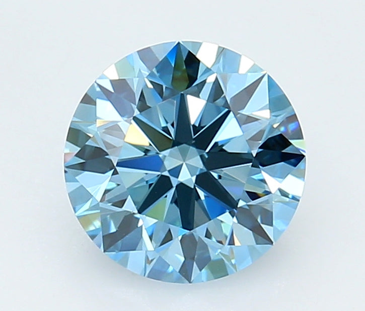 1.84 Carat Round Shaped, Ideal Cut, VVS2 Clarity, IGI Certified Lab Grown Diamond