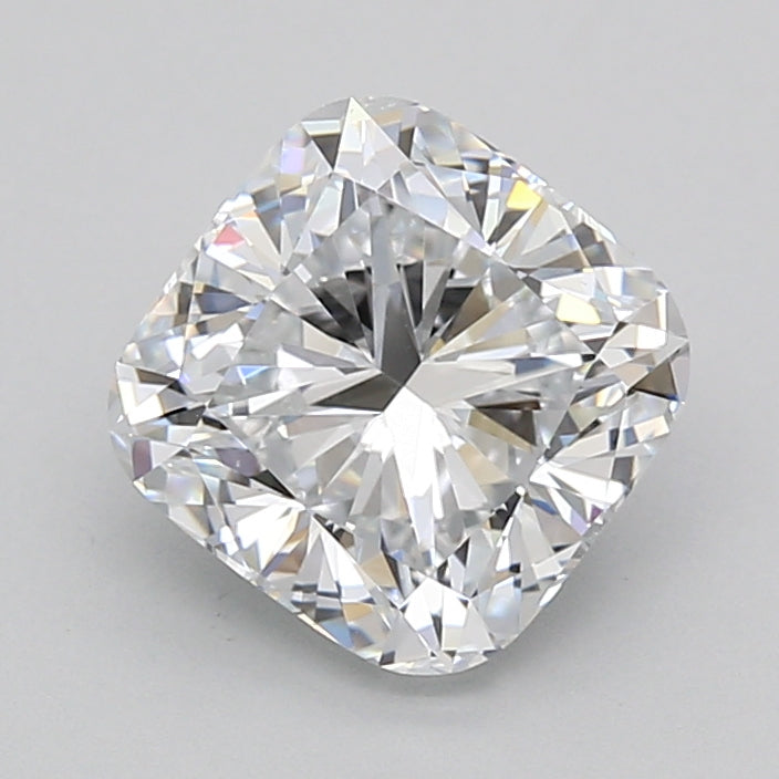 2.56 Carat Cushion Shaped, Ideal Cut, D Color, VVS1 Clarity, IGI Certified Lab Grown Diamond