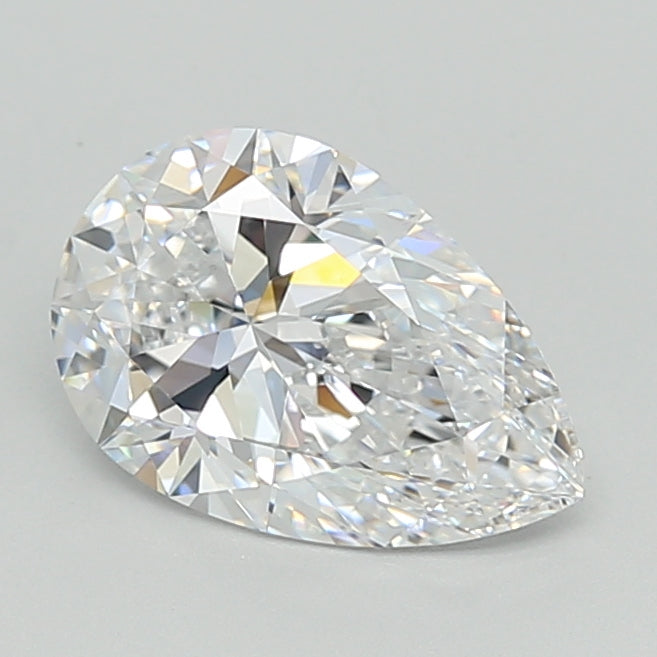 2.02 Carat Pear Shaped, Ideal Cut, D Color, VVS1 Clarity, IGI Certified Lab Grown Diamond