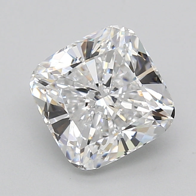 2.10 Carat Cushion Shaped, Ideal Cut, D Color, VVS1 Clarity, IGI Certified Lab Grown Diamond