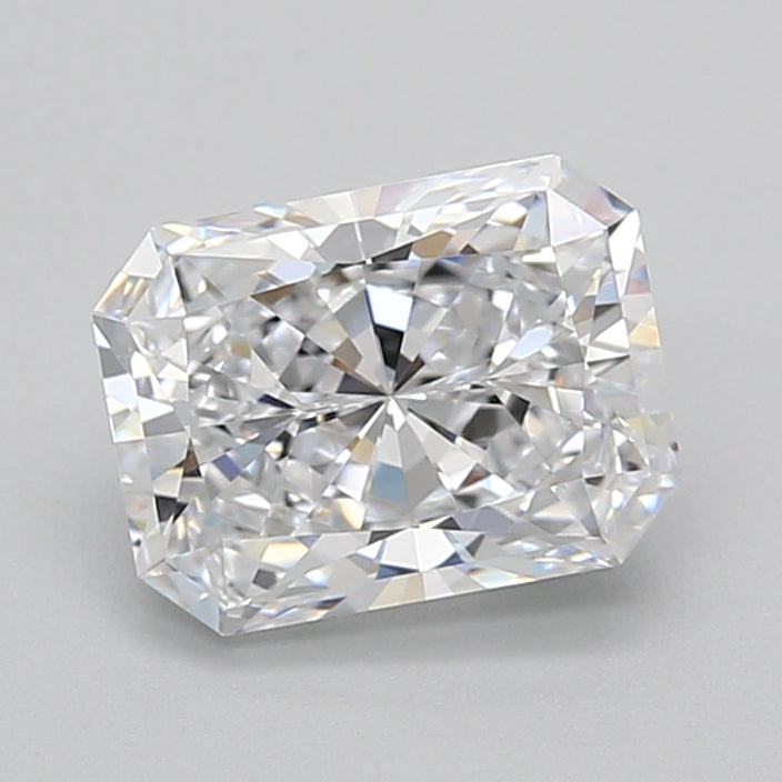 2.05 Carat Radiant Shaped, Ideal Cut, D Color, VVS1 Clarity, IGI Certified Lab Grown Diamond