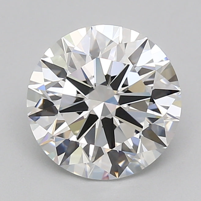 2.50 Carat Round Shaped, Ideal Cut, D Color, VVS1 Clarity, IGI Certified Lab Grown Diamond