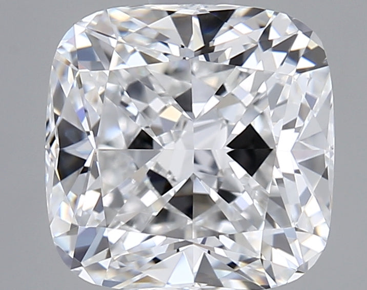 1.89 Carat Cushion Shaped, Ideal Cut, D Color, VVS1 Clarity, IGI Certified Lab Grown Diamond
