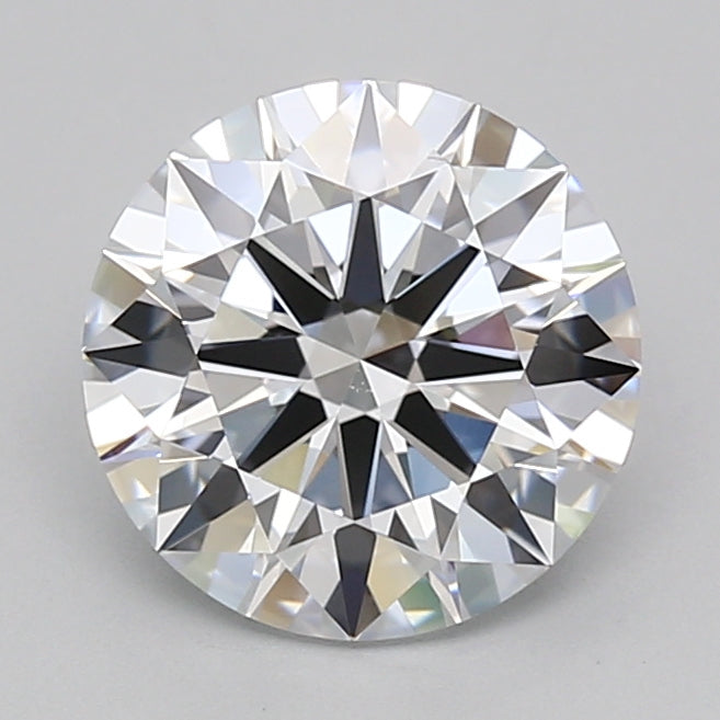 2.53 Carat Round Shaped, Ideal Cut, D Color, VVS1 Clarity, IGI Certified Lab Grown Diamond