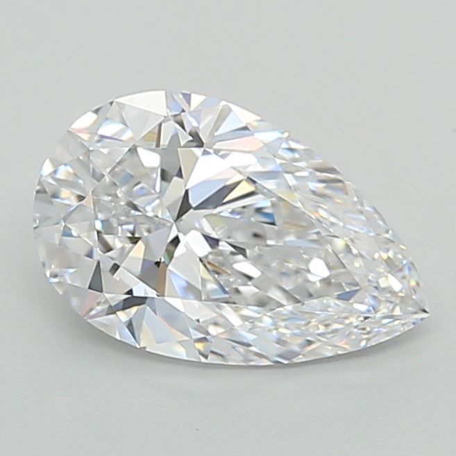 2.05 Carat Pear Shaped, Ideal Cut, D Color, VVS1 Clarity, IGI Certified Lab Grown Diamond