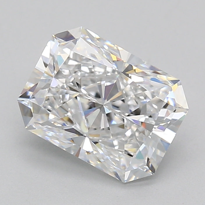 2.62 Carat Radiant Shaped, Excellent Cut, D Color, VVS1 Clarity, IGI Certified Lab Grown Diamond