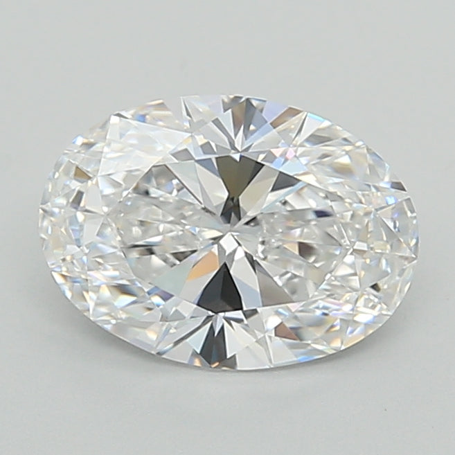 2.09 Carat Oval Shaped, Ideal Cut, D Color, VVS1 Clarity, IGI Certified Lab Grown Diamond