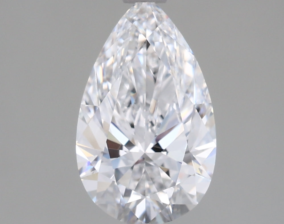 1.27 Carat Pear Shaped, Ideal Cut, D Color, VVS1 Clarity, IGI Certified Lab Grown Diamond