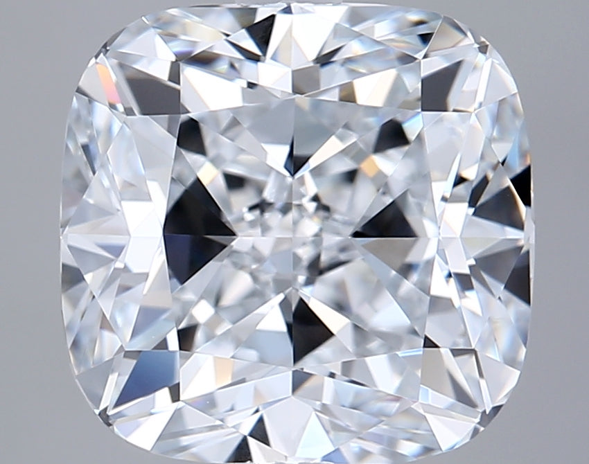 4.05 Carat Cushion Shaped, Ideal Cut, F Color, VVS1 Clarity, IGI Certified Lab Grown Diamond