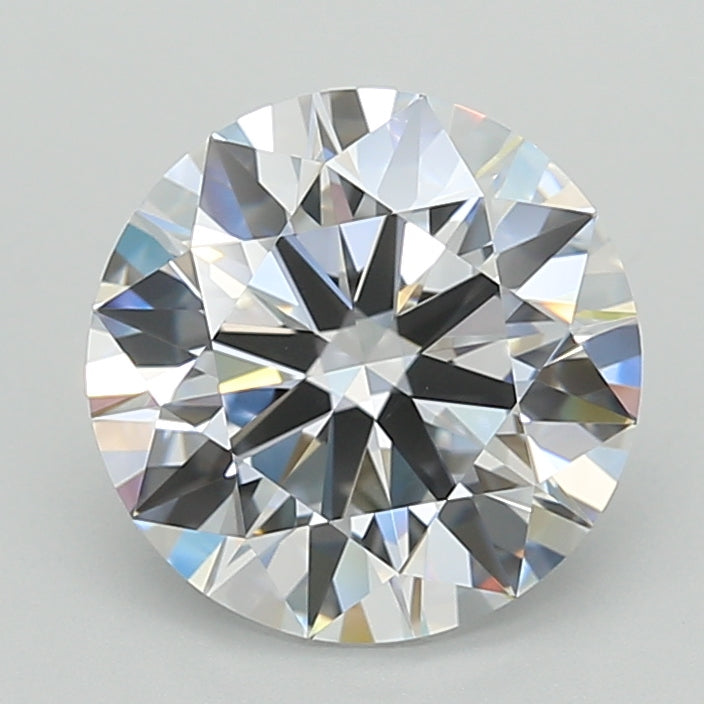 4.11 Carat Round Shaped, Ideal Cut, D Color, VVS1 Clarity, IGI Certified Lab Grown Diamond