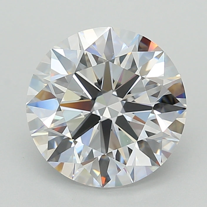 4.04 Carat Round Shaped, Ideal Cut, D Color, VVS1 Clarity, IGI Certified Lab Grown Diamond