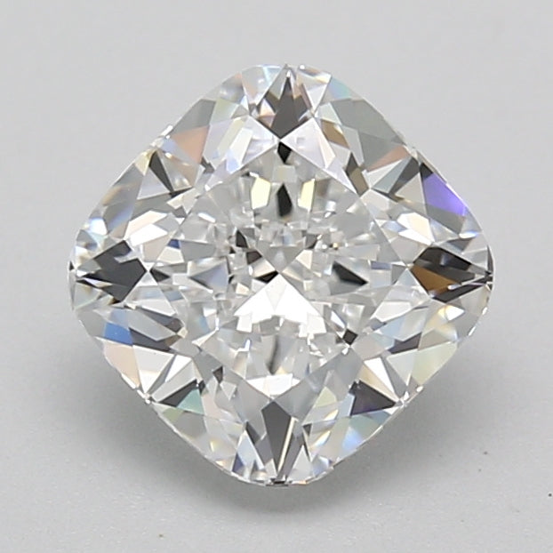 2.09 Carat Cushion Shaped, Ideal Cut, D Color, VVS1 Clarity, IGI Certified Lab Grown Diamond